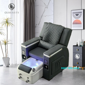 Multifunctional Foot spa &amp; Pedicure sofa Luxglow &ndash; Black