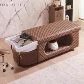 Japanese Head Spa bed TOKYO ShineLux complete - Brown