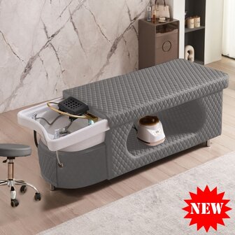 Letto giapponese Head Spa TOKYO ShineLux completo &ndash; Grigio