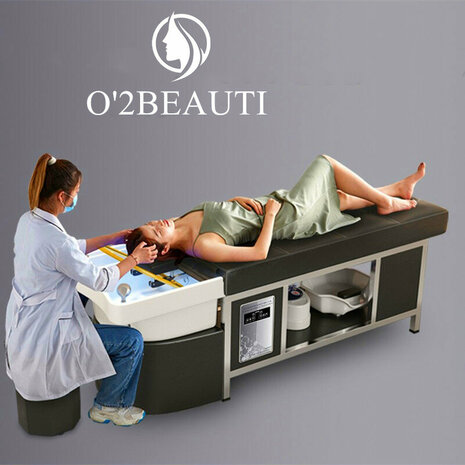 Japanese Head Spa bed TOKYO ShineLux compleet – Zwart