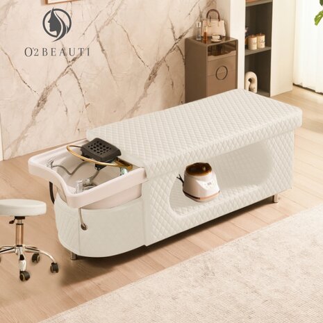 Japanese Head Spa bed TOKYO ShineLux compleet – Witte